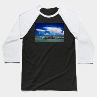 Cloud explosion over Gyra lagoon - Lefkada island Baseball T-Shirt